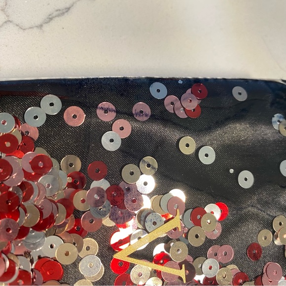 Victoria’s Secret Sequin Cosmetic Bag Pouch - Picture 11 of 12